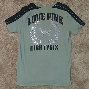 Army Green Victoria Secret T-shirt